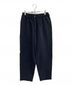 URUウル）の古着「D.NAVY. COTTON GABARDINE / EASY PANTS」｜ネイビー