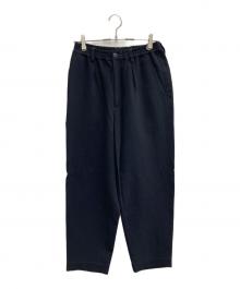 URU（ウル）の古着「D.NAVY. COTTON GABARDINE / EASY PANTS」｜ネイビー