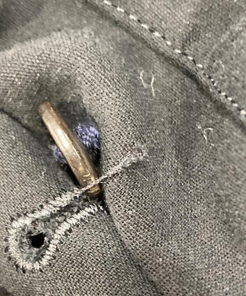 URU（ウル）URU (ウル) D.NAVY. COTTON GABARDINE / EASY PANTS ネイビー サイズ:Sの古着・服飾アイテム