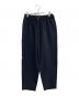 URU（ウル）の古着「D.NAVY. COTTON GABARDINE / EASY PANTS」｜ネイビー