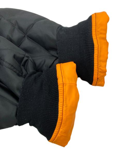 ALPHA（アルファ）ALPHA (アルファ) MA-1/キルティング/フライトジャケット ブラック サイズ:Mの古着・服飾アイテム