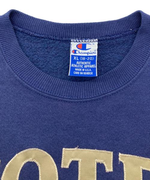Champion（チャンピオン）Champion (チャンピオン) 古着スウェット ネイビー サイズ:XLの古着・服飾アイテム