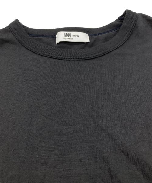 im product（アイムプロダクト）im product (アイムプロダクト) コットンTシャツ ブラック サイズ:Lの古着・服飾アイテム