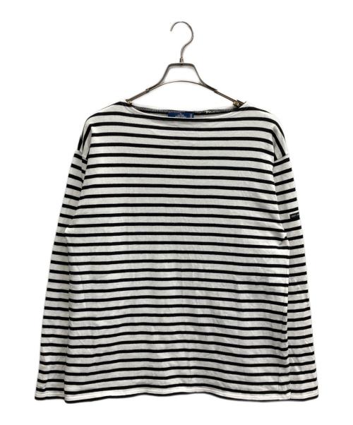 SAINT JAMES（セントジェームス）SAINT JAMES (セントジェームス) バスクシャツ ブラック サイズ:44の古着・服飾アイテム