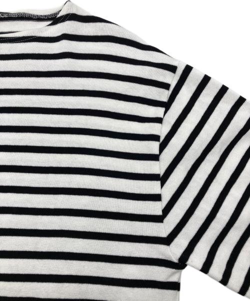 SAINT JAMES（セントジェームス）SAINT JAMES (セントジェームス) バスクシャツ ブラック サイズ:44の古着・服飾アイテム