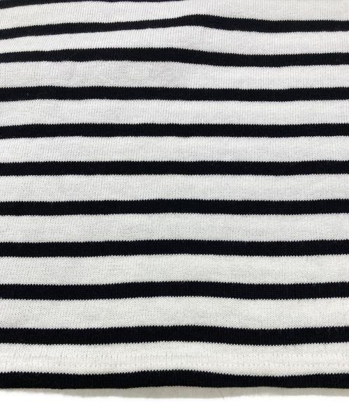 SAINT JAMES（セントジェームス）SAINT JAMES (セントジェームス) バスクシャツ ブラック サイズ:44の古着・服飾アイテム