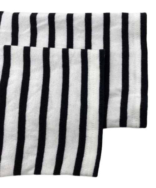 SAINT JAMES（セントジェームス）SAINT JAMES (セントジェームス) バスクシャツ ブラック サイズ:44の古着・服飾アイテム