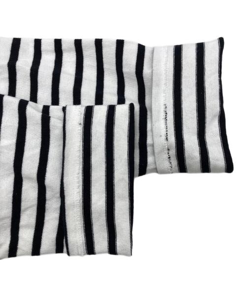 SAINT JAMES（セントジェームス）SAINT JAMES (セントジェームス) バスクシャツ ブラック サイズ:44の古着・服飾アイテム