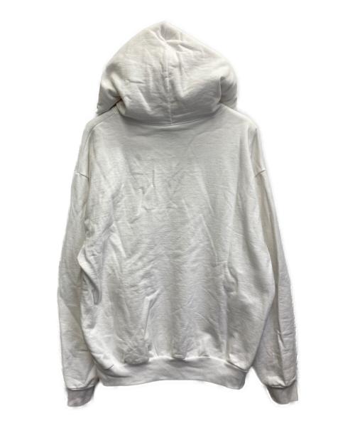 LOS ANGELES APPAREL（ロサンゼルスアパレル）LOS ANGELES APPAREL (ロサンゼルスアパレル) ジップパーカー ホワイト サイズ:Lの古着・服飾アイテム