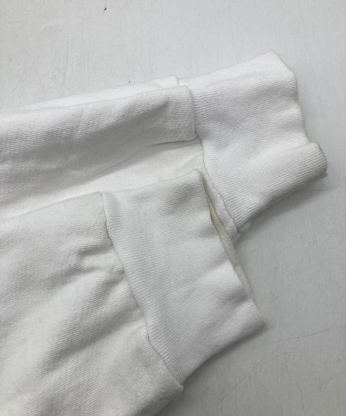 LOS ANGELES APPAREL（ロサンゼルスアパレル）LOS ANGELES APPAREL (ロサンゼルスアパレル) ジップパーカー ホワイト サイズ:Lの古着・服飾アイテム