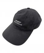 WTAPSダブルタップス）の古着「ロゴ キャップ」｜ブラック