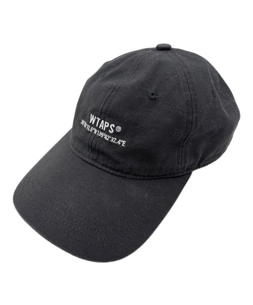 WTAPS（ダブルタップス）WTAPS (ダブルタップス) ロゴ キャップ ブラック サイズ:00の古着・服飾アイテム