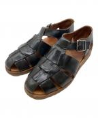 PARABOOTパラブーツ）の古着「グルカサンダル」｜ブラック