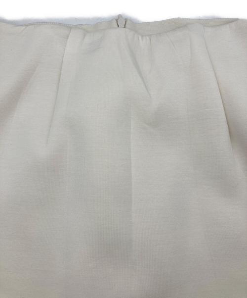 anuans（アニュアンス）anuans (アニュアンス) ダンボールタイトスカート アイボリー サイズ:Mの古着・服飾アイテム