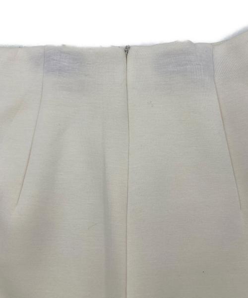 anuans（アニュアンス）anuans (アニュアンス) ダンボールタイトスカート アイボリー サイズ:Mの古着・服飾アイテム