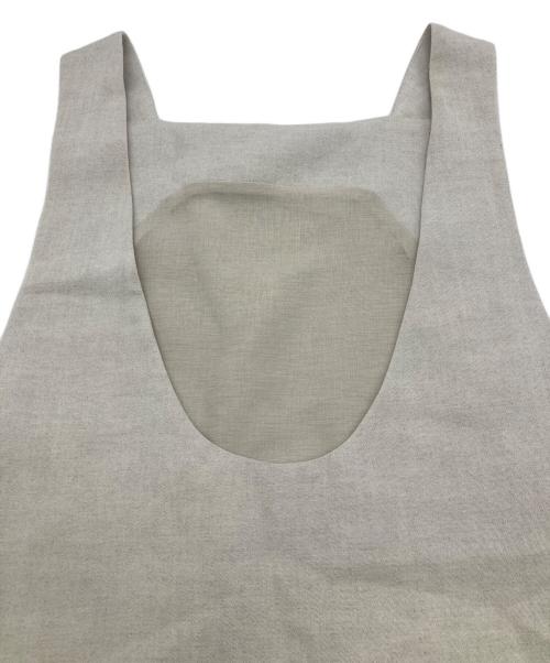 Noble（ノーブル）Noble (ノーブル) ラフツイル2WAYストレートワンピース ベージュ サイズ:38の古着・服飾アイテム