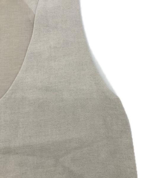 Noble（ノーブル）Noble (ノーブル) ラフツイル2WAYストレートワンピース ベージュ サイズ:38の古着・服飾アイテム