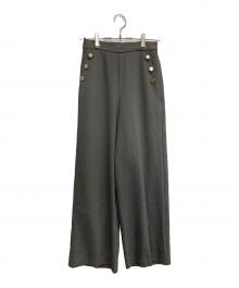 anuans（アニュアンス）の古着「センタープレスマリンパンツ」｜グレー