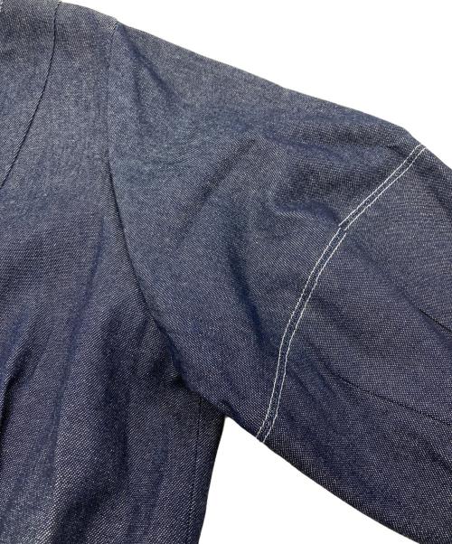 anuans（アニュアンス）anuans (アニュアンス) ショートスリーブデニムワンピース インディゴ サイズ:Mの古着・服飾アイテム