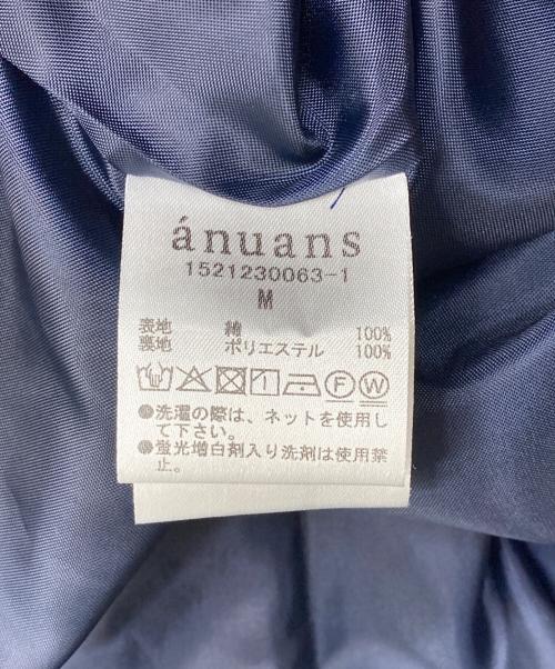anuans（アニュアンス）anuans (アニュアンス) ショートスリーブデニムワンピース インディゴ サイズ:Mの古着・服飾アイテム