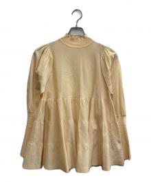 anuans（アニュアンス）の古着「ティアードニットプルオーバー」｜オレンジ