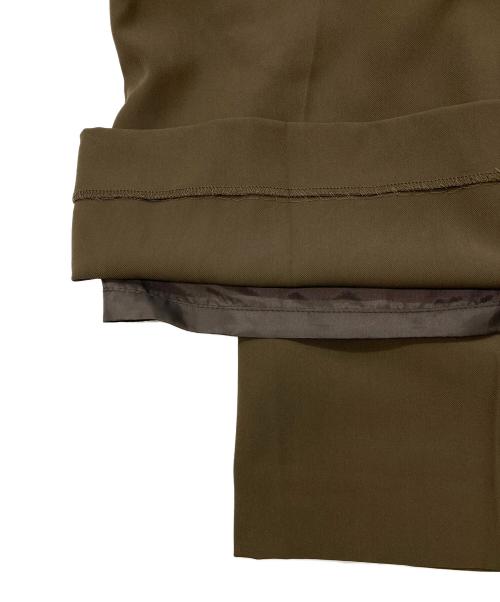 anuans（アニュアンス）anuans (アニュアンス) センタープレスマリンパンツ ブラウン サイズ:Mの古着・服飾アイテム