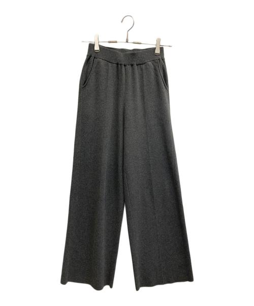 PLST（プラステ）PLST (プラステ) レーヨンブレンドテーラードニットセットアップ グレー サイズ:Sの古着・服飾アイテム