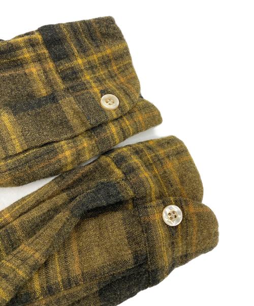 PENDLETON（ペンドルトン）PENDLETON (ペンドルトン) 60’S ウールネルシャツ イエロー サイズ:Mの古着・服飾アイテム