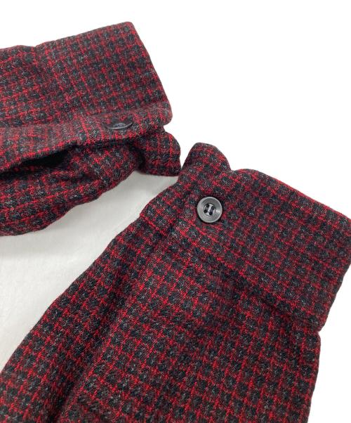 PENDLETON（ペンドルトン）PENDLETON (ペンドルトン) 50’S ウールネルシャツ レッド サイズ:Mの古着・服飾アイテム