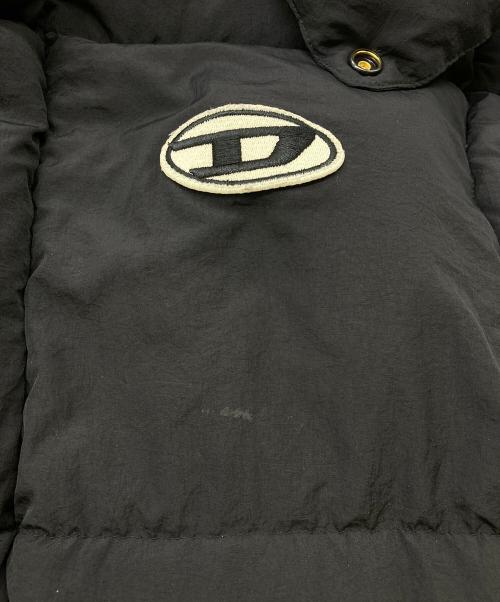 DIESEL（ディーゼル）DIESEL (ディーゼル) ダウンベスト/W-ROLF-SL-NW ブラック サイズ:Mの古着・服飾アイテム