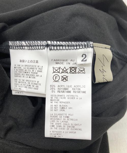 YOHJI YAMAMOTO（ヨウジヤマモト）YOHJI YAMAMOTO (ヨウジヤマモト) コードノースリーブワンピース ブラック サイズ:2の古着・服飾アイテム