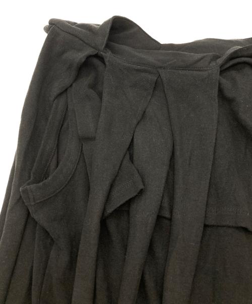 YOHJI YAMAMOTO（ヨウジヤマモト）YOHJI YAMAMOTO (ヨウジヤマモト) コードノースリーブワンピース ブラック サイズ:2の古着・服飾アイテム