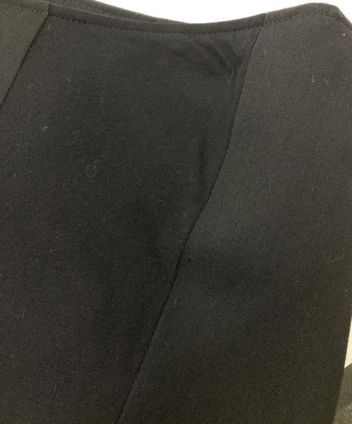 YOHJI YAMAMOTO（ヨウジヤマモト）YOHJI YAMAMOTO (ヨウジヤマモト) ウールロングスカート ブラック サイズ:1の古着・服飾アイテム
