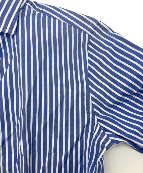 POLO RALPH LAUREN（ポロ・ラルフローレン）POLO RALPH LAUREN (ポロ・ラルフローレン) ストライプ シャツワンピース ブルー サイズ:2の古着・服飾アイテム