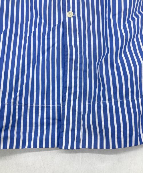 POLO RALPH LAUREN（ポロ・ラルフローレン）POLO RALPH LAUREN (ポロ・ラルフローレン) ストライプ シャツワンピース ブルー サイズ:2の古着・服飾アイテム