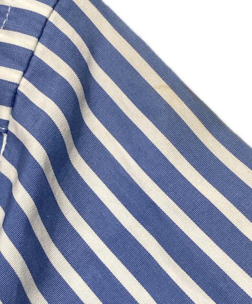POLO RALPH LAUREN（ポロ・ラルフローレン）POLO RALPH LAUREN (ポロ・ラルフローレン) ストライプ シャツワンピース ブルー サイズ:2の古着・服飾アイテム