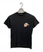 stussyステューシー）の古着「Phat S Tシャツ」｜ブラック