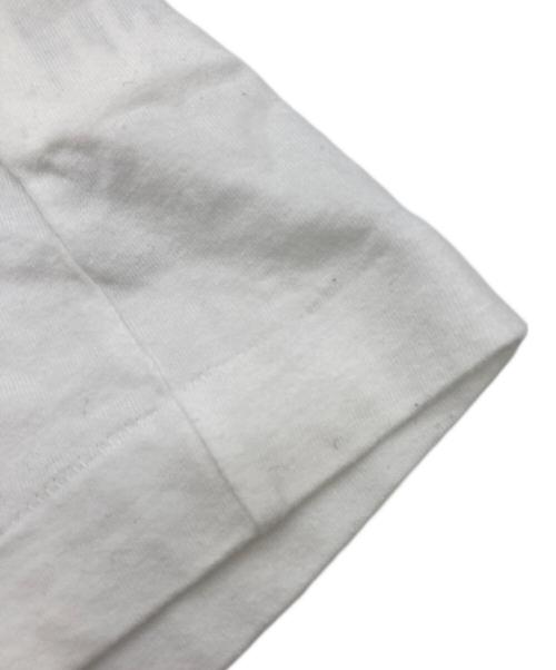 PLAY COMME des GARCONS（プレイコムデギャルソン）PLAY COMME des GARCONS (プレイコムデギャルソン) ドット ハートプリント Tシャツ ホワイト サイズ:Lの古着・服飾アイテム