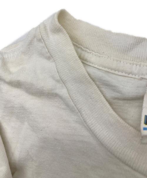 thunder island（サンダーアイランド）thunder island (サンダーアイランド) 90s プリントTシャツ ホワイト サイズ:不明（印字薄れ）の古着・服飾アイテム