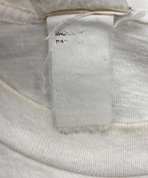 thunder island（サンダーアイランド）thunder island (サンダーアイランド) 90s プリントTシャツ ホワイト サイズ:不明（印字薄れ）の古着・服飾アイテム