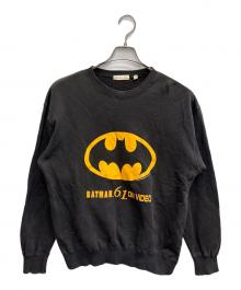 Warner Bros.（ワーナー・ブラザーズ）の古着「89年 ”BATMAN" Movie Print Sweat」｜ブラック
