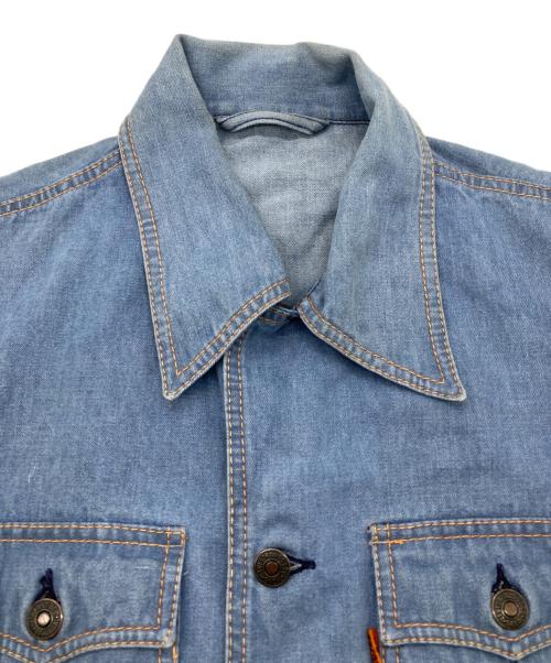 LEVI'S（リーバイス）LEVI'S (リーバイス) デニム ブッシュ ジャケット インディゴ サイズ:38の古着・服飾アイテム