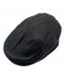 NEW YORK HAT（ニューヨークハット）の古着「レザーハンチング/USA/OLD」｜ブラック