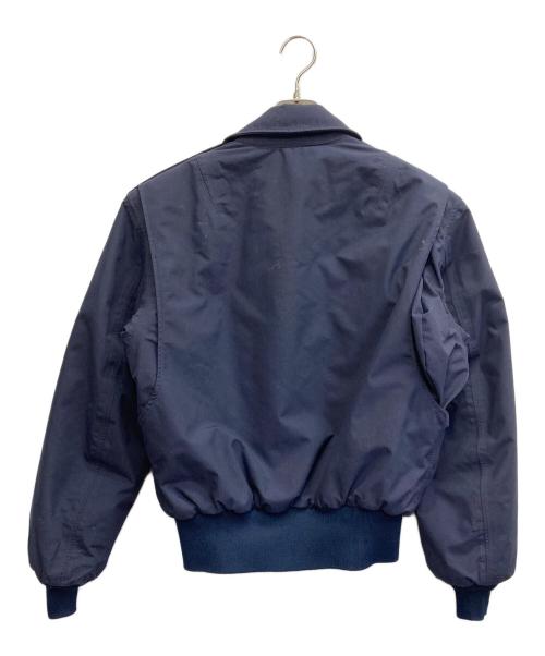 U.S.AIR FORCE（ユーエスエアフォース）U.S.AIR FORCE (ユーエスエアフォース) 94年製 Security Polis Jacket ネイビー サイズ:MEDIUM 38-40の古着・服飾アイテム