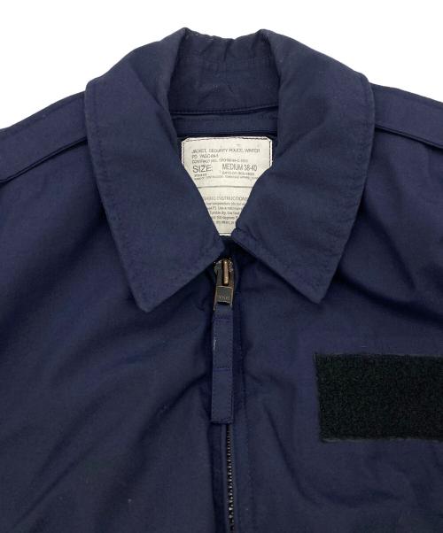 U.S.AIR FORCE（ユーエスエアフォース）U.S.AIR FORCE (ユーエスエアフォース) 94年製 Security Polis Jacket ネイビー サイズ:MEDIUM 38-40の古着・服飾アイテム