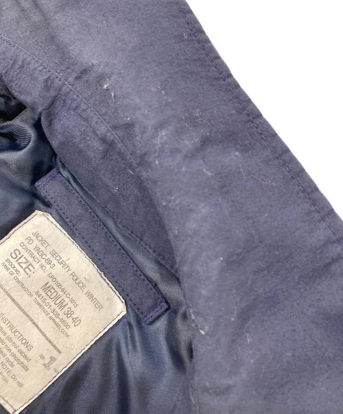 U.S.AIR FORCE（ユーエスエアフォース）U.S.AIR FORCE (ユーエスエアフォース) 94年製 Security Polis Jacket ネイビー サイズ:MEDIUM 38-40の古着・服飾アイテム