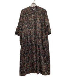 journal standard luxe（ジャーナルスタンダード ラックス）の古着「リバティフラワー ampleプルワンピース」｜ブラック