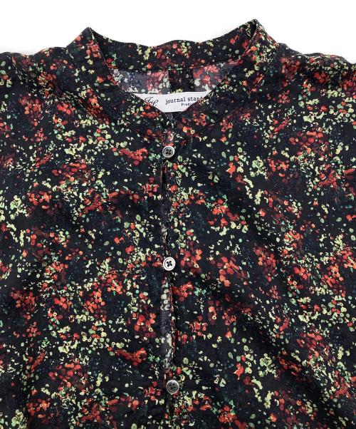 journal standard luxe（ジャーナルスタンダード ラックス）journal standard luxe (ジャーナルスタンダード ラックス) リバティフラワー ampleプルワンピース ブラック サイズ:表記無しの古着・服飾アイテム