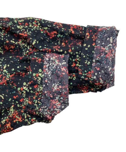 journal standard luxe（ジャーナルスタンダード ラックス）journal standard luxe (ジャーナルスタンダード ラックス) リバティフラワー ampleプルワンピース ブラック サイズ:表記無しの古着・服飾アイテム