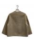 LE GLAZIK (ル グラジック) ウールリバージャケット ベージュ サイズ:36：16000円